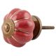 Cherry Golden Line Ceramic Melon Cabinet Knob